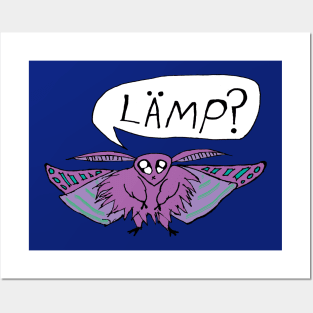 Moth Wants Lamp Posters and Art